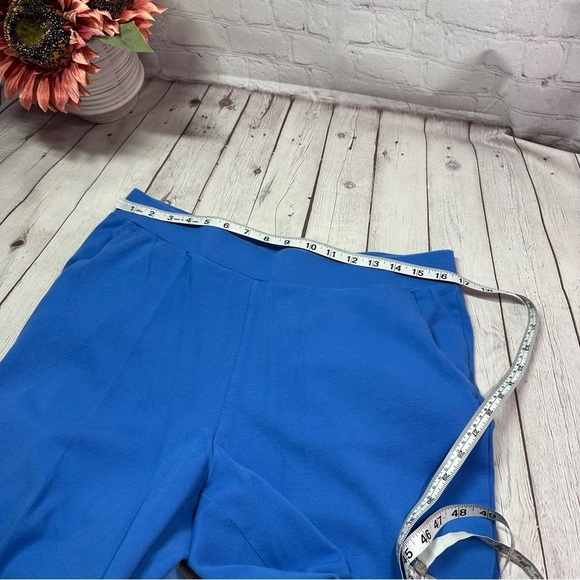 Draper's & Damon's Blue Striped Outfit sz large nautical cotton blend knit - Picture 7 of 10